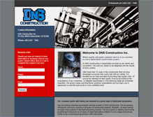 Tablet Screenshot of dns-construction.com